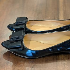 J. Crew Black Emery Flats